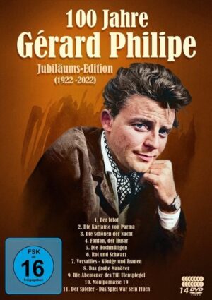 100 Jahre Gérard Philipe: Jubiläums-Edition (1922-2022) [14 DVDs]