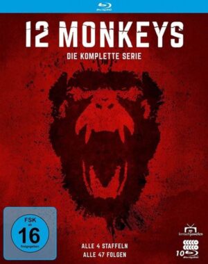 12 Monkeys - Die komplette Serie (Alle 4 Staffeln) (Fernsehjuwelen) [10 BRs]