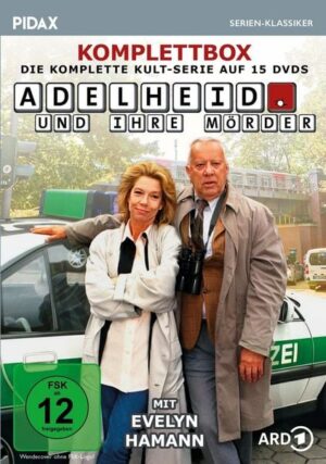 Adelheid und ihre Mörder - Komplettbox / Die komplette 65-teilige preisgekrönte Kult-Serie mit Evelyn Hamann (Pidax Serien-Klassiker) [15 DVDs]