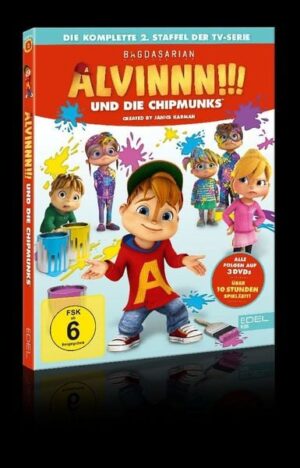 Alvinnn!!! und die Chipmunks - Box - Die komplette 2. Staffel der TV-Serie [3 DVDs]