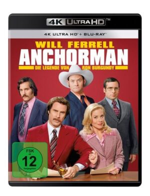 Anchorman - Die Legende von Ron Burgundy (4K Ultra HD) (+ Blu-ray)