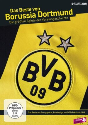 Das Beste von Borussia Dortmund - Die größten Spiele der Vereinsgeschichte [6 DVDs]