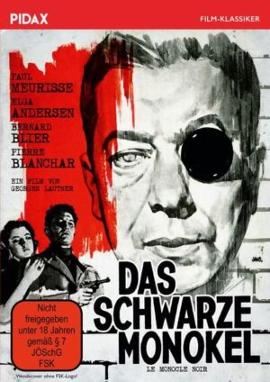 Das schwarze Monokel (Le monocle noir) / Spannender Kriminalfilm mit pechschwarzem Humor (Pidax Film-Klassiker)