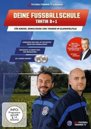 Deine Fussballschule - Taktik 8+1 [2 DVDs]