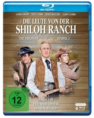 Die Leute von der Shiloh Ranch - Staffel 1 (Neuauflage) (HD-Remastered) [6 BRs]
