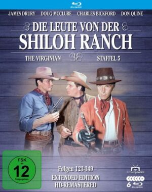 Die Leute von der Shiloh Ranch - Staffel 5 (HD-Remastered) (Fernsehjuwelen) [6 BRs]