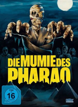Die Mumie des Pharao - Limitiertes Mediabook auf 222 Stück - Cover B (Blu-ray + DVD)