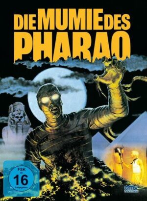 Die Mumie des Pharao - Limitiertes Mediabook auf 500 Stück - Cover A (Blu-ray + DVD)