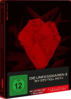 Die Unfassbaren 3 - Now you see me - Steelbook - Limited Edition (4K Ultra HD) (+ Blu-ray)