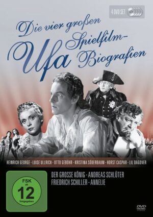 Die vier großen UFA Spielfilm-Biographien [4 DVDs]