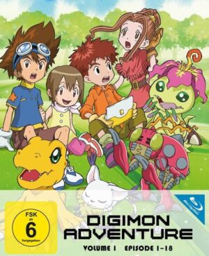 Digimon Adventure - Staffel 1.1 (Ep. 1-18) [2 BRs]