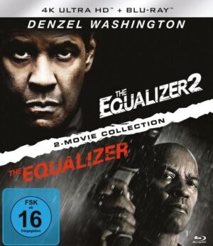 Equalizer 1 & 2 (2 4K Ultra HDs + 2 Blu-rays)