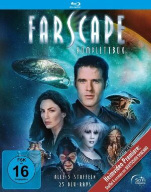 Farscape - Verschollen im All: Komplettbox (Alle 5 Staffeln mit deutscher Synchro) [25 BRs]