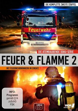 Feuer & Flamme - Mit Feuerwehrmännern im Einsatz - Staffel 2 [3 DVDs]