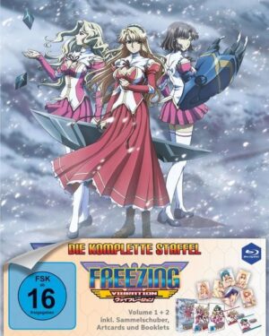 Freezing Vibration - Die komplette Staffel LTD. - Vol. 1 + 2 inkl. Sammelschuber