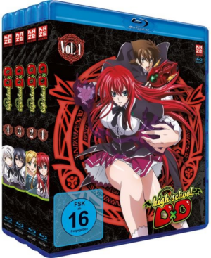 Highschool DxD - Blu-ray Gesamtausgabe ohne Schuber [4 BRs]