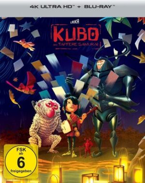 Kubo - Der tapfere Samurai - Steelbook (4K Ultra HD) (+ Blu-ray)
