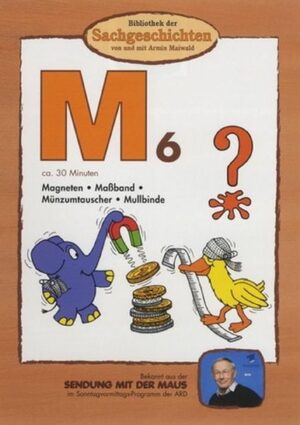 M6 - Magneten/Maßband/Münzumtauscher/Mullbinde (Bibliothek der Sachgeschichten)