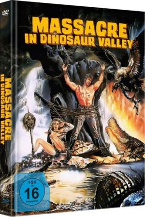 Massacre in Dinosaur Valley - Uncut Fassung (Limited Mediabook mit Blu-ray+DVD+Booklet