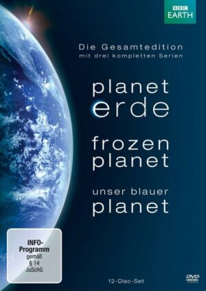 Planet Erde/Frozen Planet/Unser blauer Planet - Die Gesamtedition [12 DVDs]