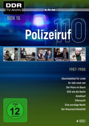 Polizeiruf 110 - Box 15 (DDR TV-Archiv) mit Sammelrücken [4 DVDs]