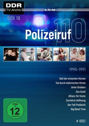 Polizeiruf 110 - Box 18 (DDR TV-Archiv) mit Sammelrücken [4 DVDs]