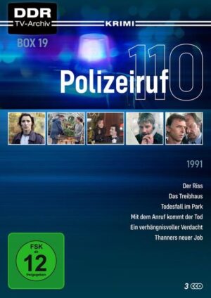 Polizeiruf 110 - Box 19 (DDR TV-Archiv) mit Sammelrücken [3 DVDs]