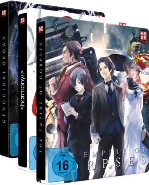 Project Itoh - Gesamtausgabe - Steelbook Bundle - Vol. 1-3 (+ 3 DVDs) [3 BRs]