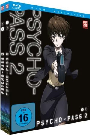 Psycho Pass - 2. Staffel - Gesamtausgabe - Blu-ray Box [2 BRs]