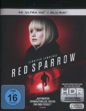Red Sparrow (4K Ultra HD) (+ Blu-ray)