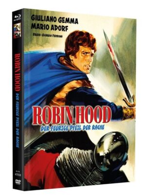 Robin Hood - Der feurige Pfeil der Rache - Mediabook - Cover F - Limited Edition auf 66 Stück (Blu-ray+DVD) (+ Bonus-DVD)