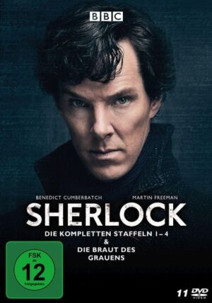 Sherlock - Die komplette Serie: Staffeln 1-4 & Die Braut des Grauens auf 11 DVDs LTD. [11 DVDs]