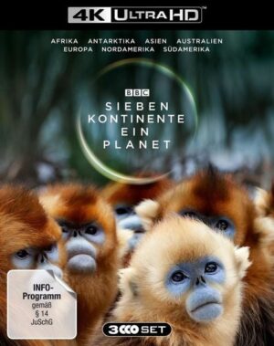Sieben Kontinente - Ein Planet (4K UHD) [3 BR4Ks]