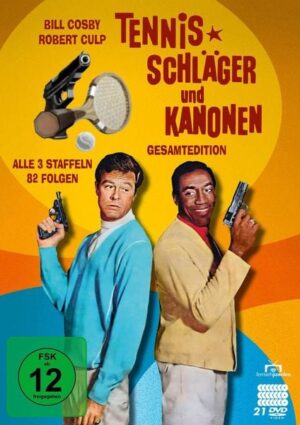 Tennisschläger und Kanonen (I Spy) - Gesamtedition (Alle 3 Staffeln / 82 Folgen) [21 DVDs]