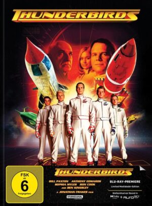 Thunderbirds Mediabook (2x Blu-ray) mit Dolby Atmos + Auro-3D Cover A - 555 Stück
