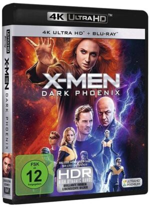 X-Men - Dark Phoenix (4K Ultra HD) (+ Blu-ray 2D)