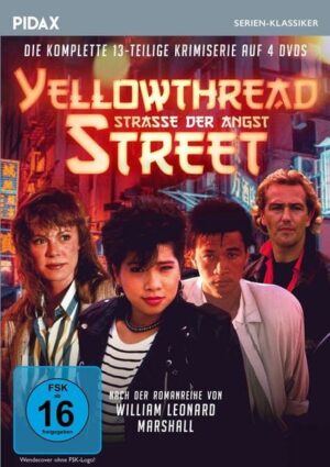 Yellowthread Street - Straße der Angst / Die komplette 13-teilige Krimiserie nach der Romanreihe von Williams Leonard Marshall (Pidax Serien-Klassiker) [4 DVDs]