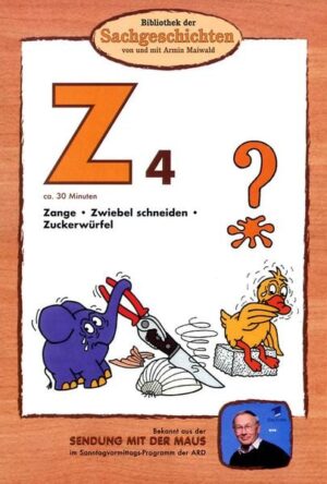 Z4 - Zange/Zwiebel schneiden/Zuckerwürfel (Bibliothek der Sachgeschichten)